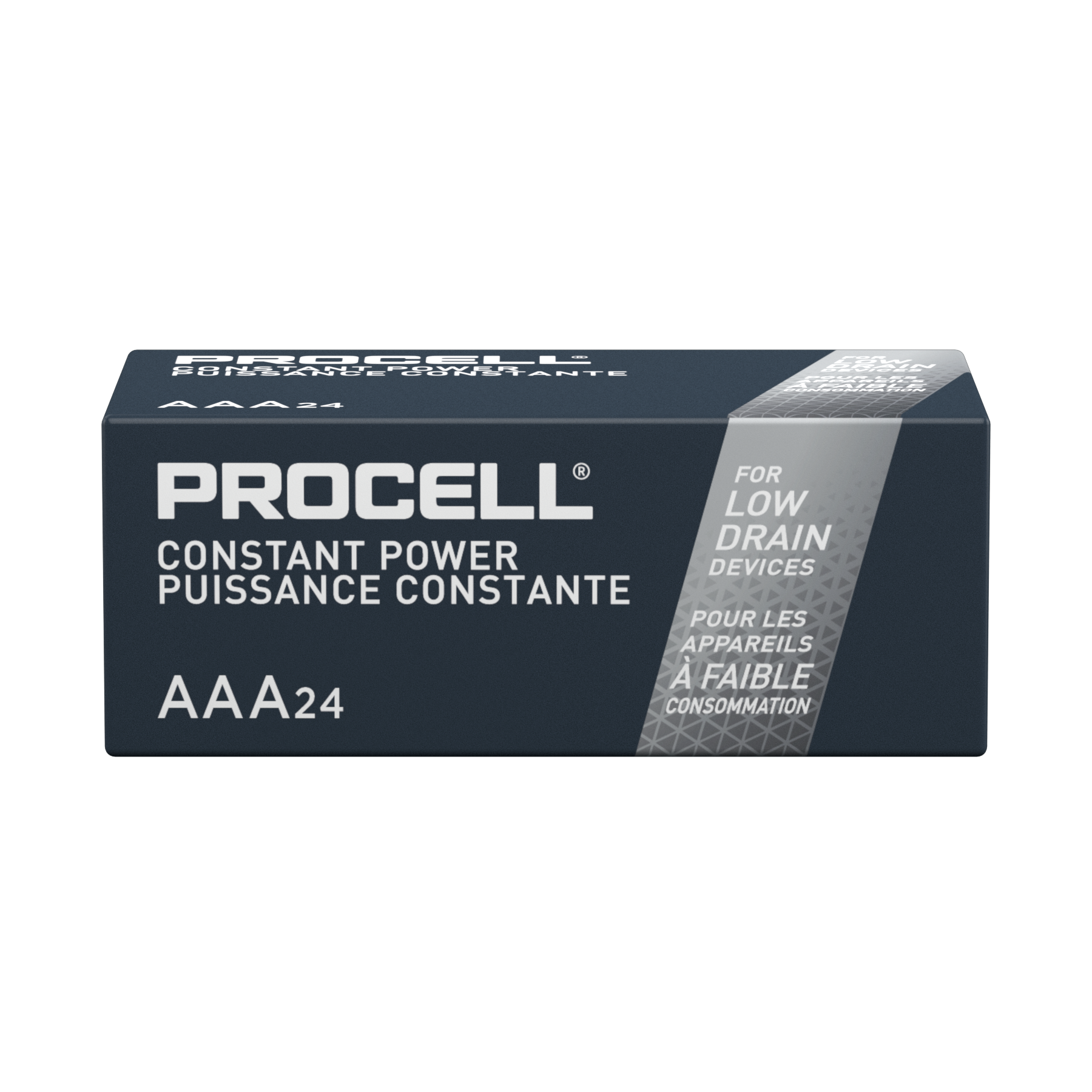 AAA 1.5 Volt Duracell PC2400 Procell Alkaline Batteries, box of 24