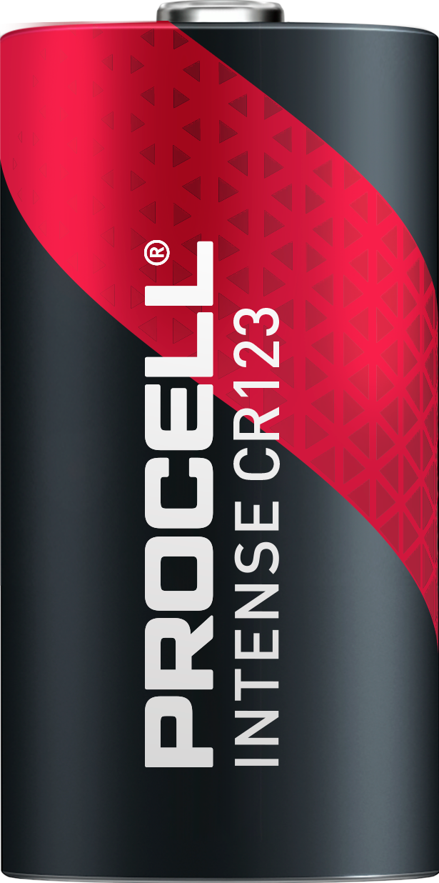 Duracell Procell Intense CR123 3 volt Lithium Battery 12 per box