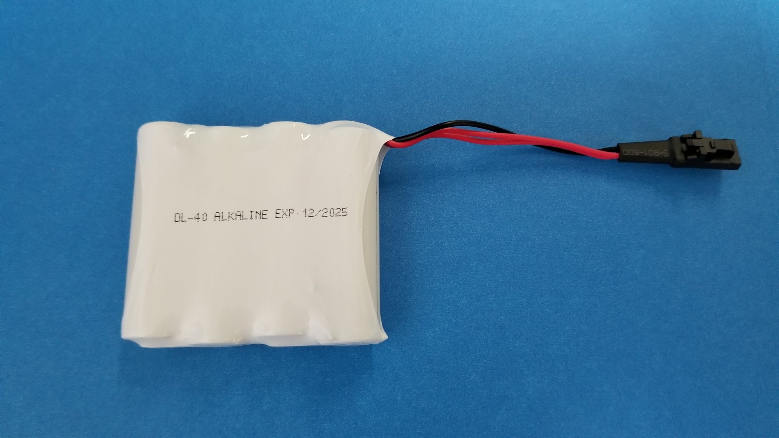 DL-40 Door Lock Battery Pack (Evergreen), 6V Alkaline