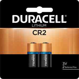 Duracell DLCR2B2PK 3 Volt Lithium 2 per pack (GROUND SHIPPING ONLY)