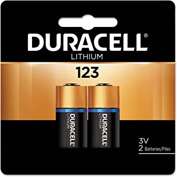 Duracell DL123AB2PK 3 volt 2 per pack