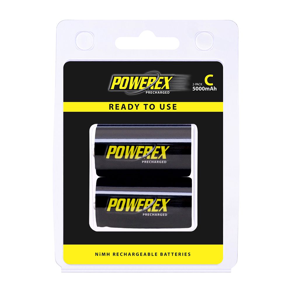 Powerex C 5000mAh 2-pack
