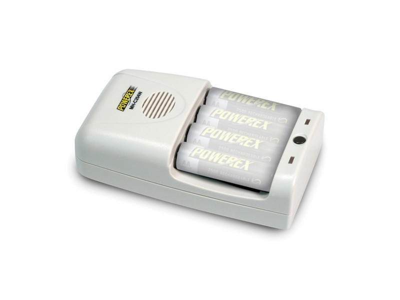 Powerex MH-C204W 4AA/AAA 1-Hr Worldwide Travel Conditioning Charger