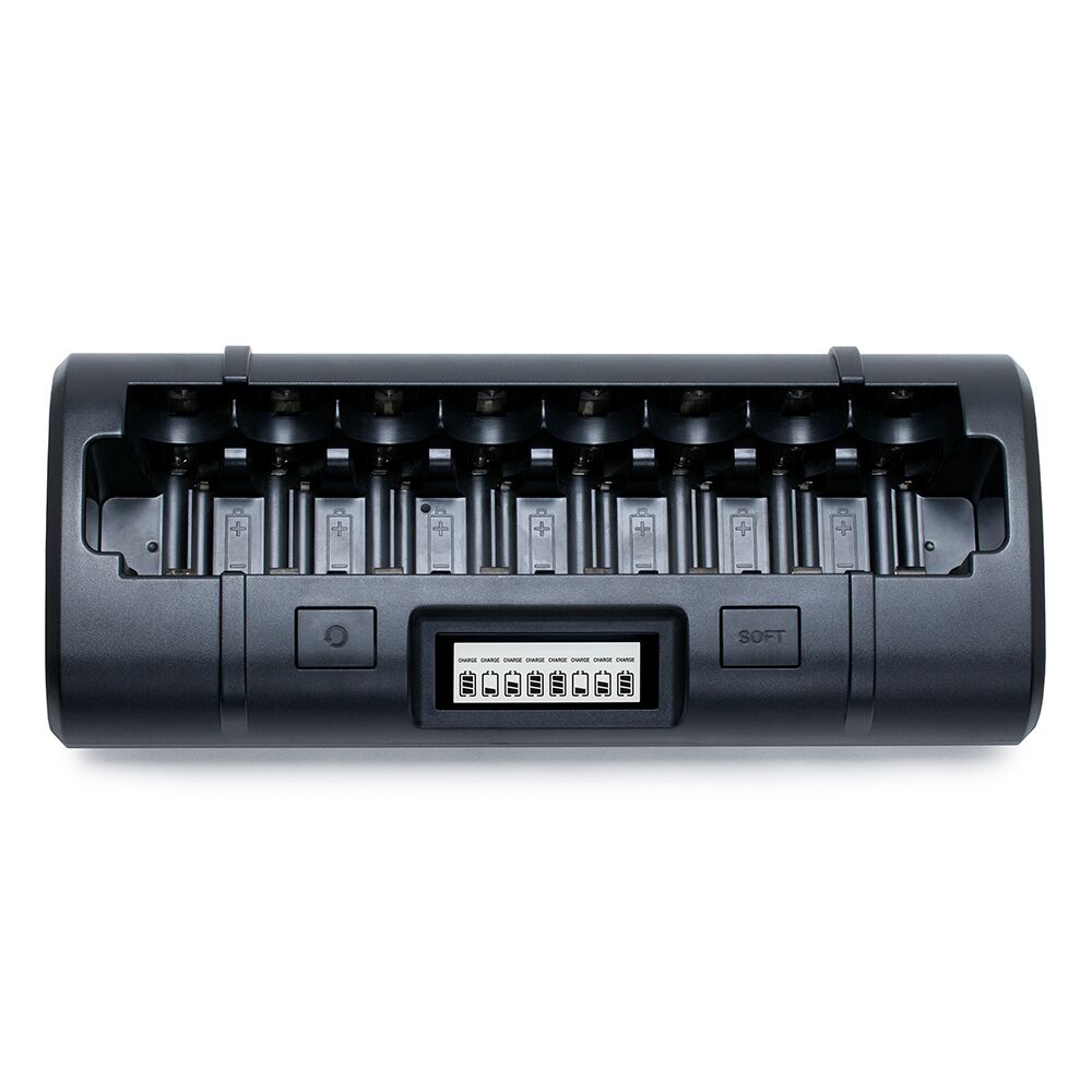 Powerex MH-C808M Professional Charger for 8 AA/AAA/C/D NIMH or NICAD (Currently out of stock)