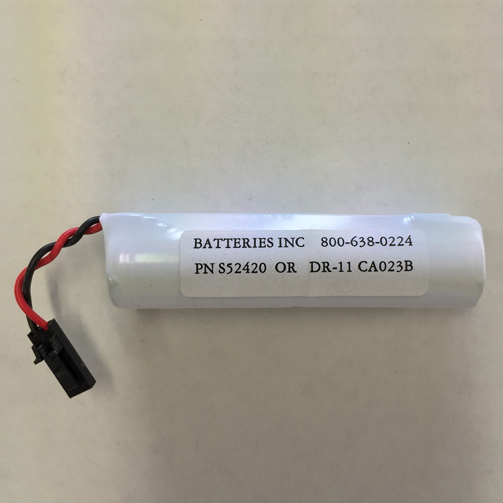 Door Lock Battery Pack, 6V Duracell Lithium Stack, CA023B