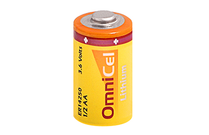 Omnicel ER14250 3.6 Volt 1/2AA High Energy Lithium Battery