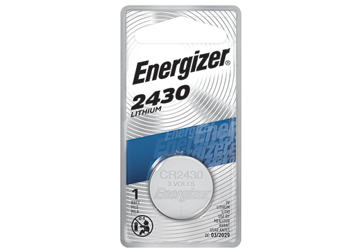 ECR2430BP 1 PER CARD ENERGIZER 3 VOLT LITHIUM BATTERY
